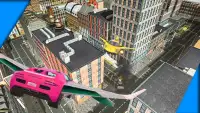 Futuristic Flying Car Simulator - Aim and Fire Screen Shot 2