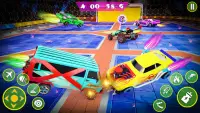 Rocket car : Car Ball Games Screen Shot 3