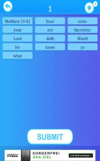 Bible Memory Verses Game - KJV - Free and offline. Screen Shot 12