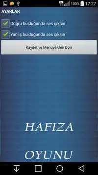 Hafıza Oyunu Screen Shot 4