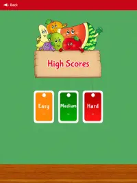 Fruits and Vegetables Memory Match Game Screen Shot 9