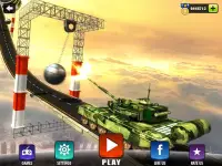 Impossible Army Tank Driving Simulator Tracks Screen Shot 5