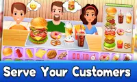 burger chef mania gila street food cooking game Screen Shot 2