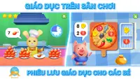 Trò chơi trẻ em ABC. Trò chơi tô màu + ghép hình ! Screen Shot 3