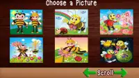 Bee Puzzle Games Free For Kids Screen Shot 1