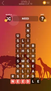 Word Escapes: Search, Connect and Collapse Screen Shot 1