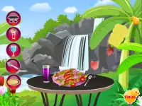 Hähnchen Kebab Kochen Spiele Screen Shot 5