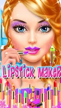 Lipstick Maker Makeup Game Screen Shot 0