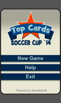 Top Cards - Soccer Cup '14 Screen Shot 0