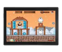 Angry Penguins Adventure War giochi di attacco Screen Shot 4