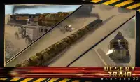Gunship Perang 3D Bullet Train Screen Shot 13