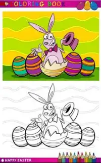 Easter Coloring Pages for Kids Screen Shot 0