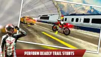 Trail Bike Vs Train Race Screen Shot 2