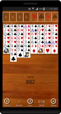 FreeCell Forever Screen Shot 1