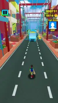 super Subway : Train Surf run fun 3D Screen Shot 3