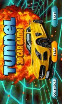 Tunnel 3D Car Game Screen Shot 0