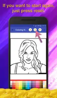 Actresses Coloring Pages Screen Shot 5