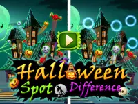 Halloween spot różnica: znajdź różnice Screen Shot 0