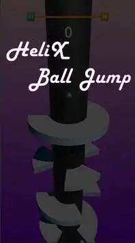 Helix Brawl Jump - High Tower Jumpy Ball Drop .io Screen Shot 0