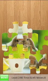 Rabbits Jigsaw Puzzles Screen Shot 1