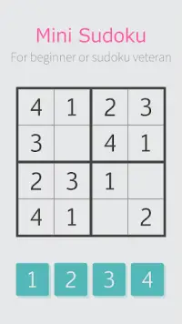 Mini Sudoku Screen Shot 0