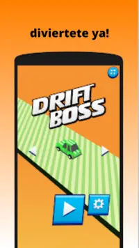 Drift Boss juego de carreras Screen Shot 0