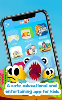 KidsTube : Çocuklar için Çizgi Film ve Oyunlar Screen Shot 0