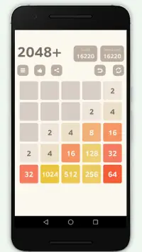 2048 (Gratis advertenties) Screen Shot 4