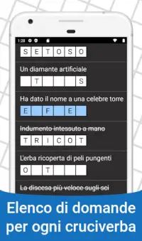Cruciverba gratis Italiano Screen Shot 2