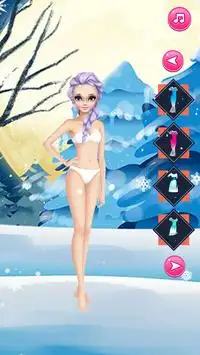 Icy Princess Dress Up and Call Screen Shot 3