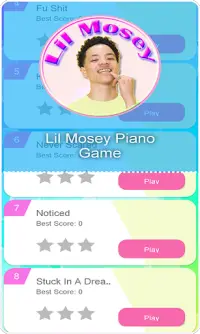 Lil Mosey Piano Megic game Screen Shot 7