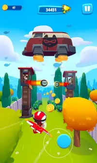 Talking Tom Fly Run: New Fun Running Game Screen Shot 5