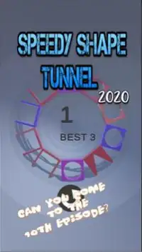 Speedy Shape Tunnel Screen Shot 2