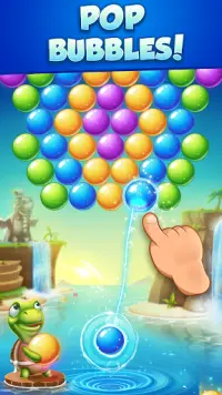Bubble Beach™ - A Free Bubble Shooter Puzzle Game Screen Shot 0