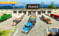 Big Truck Simulator 2018: Caminhoneiros dos EUA Screen Shot 0