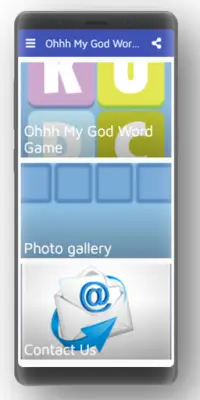 Ohhh My God Word Game Screen Shot 0