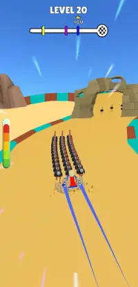 Ostrich race 3D Screen Shot 5
