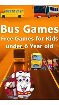Bus Games For Kids 4 Year Old Screen Shot 0