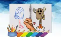 🎨 how to draw ɢυmвaII games free for kids🎨 Screen Shot 2