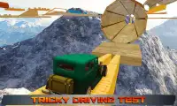 Russian Car Impossible Stunts – Panic Racing Sim Screen Shot 1