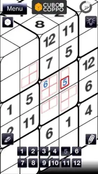 Cubo di Coppo - Игра Логическая игра Sudoku 3D Screen Shot 1