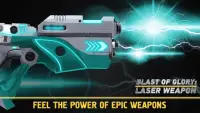 Tiros a laser: Futuro simulador de armas Screen Shot 1
