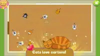 Flat Fat Cat Bounce – Crazy cat billiard Screen Shot 5