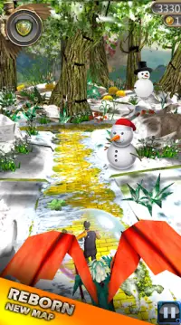 Snow - Temple Reborn Run Survival Endless OZ Screen Shot 2