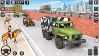 US Truck Driving Army Games Screen Shot 3