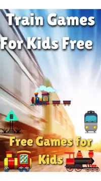 Train Games For Kids Railroad Screen Shot 0