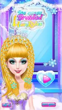 Ice Queen Braided Hairstyles Screen Shot 0