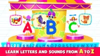 Bini ABC games for kids! Screen Shot 0