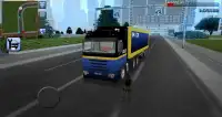 3D الشرطة شاحنة المحاكاة 2016 Screen Shot 5