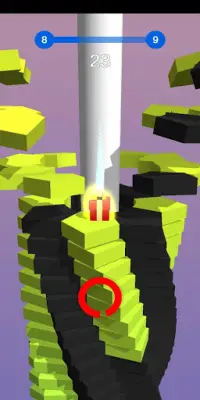 Stack Box 3d - Smash through platforms Screen Shot 1